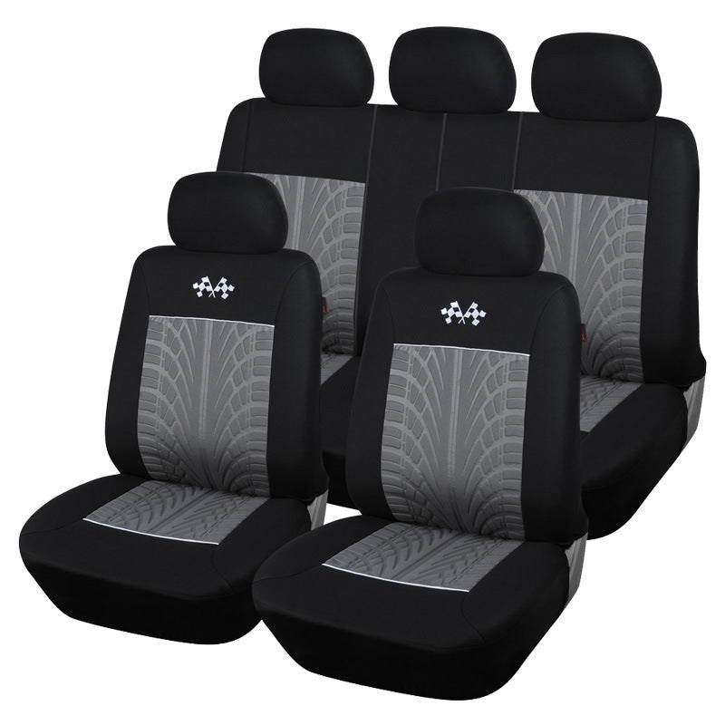 5-seater car seat cover by My Store, full interior protection for front and rear vehicle seats
