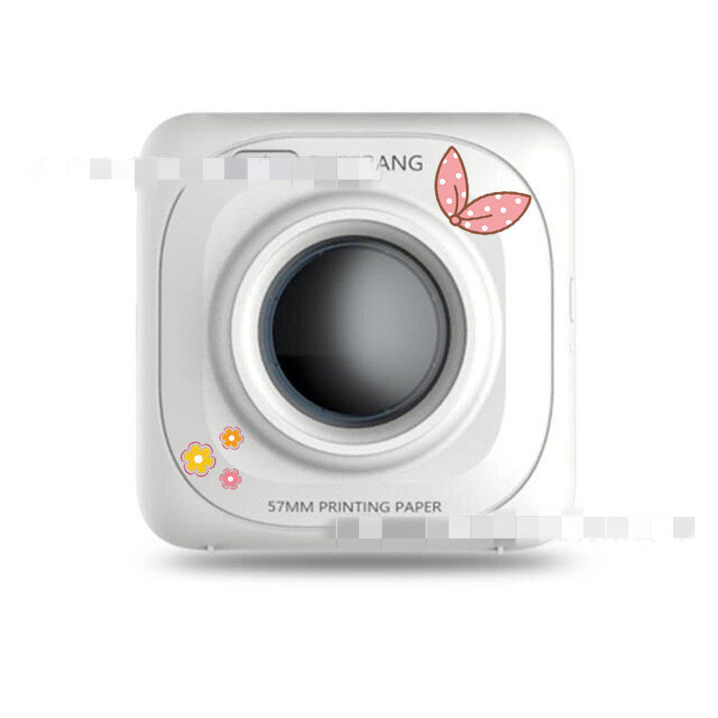 Paperang mini thermal printer for mobile photo printing in a compact white design