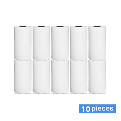Pocket wrong question printer, compact study tool for students, white portable device with control buttons