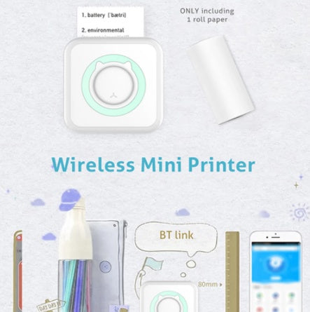 Pocket wrong question printer, compact study tool for students to print and review incorrect answers