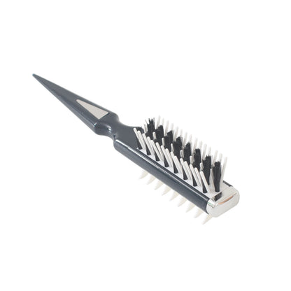 Multifunctional hair style comb and hair dryer styling comb in black