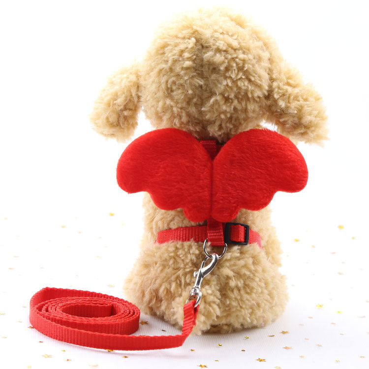 Cute Angel pet dog leash by My Store, adjustable design for everyday walks
