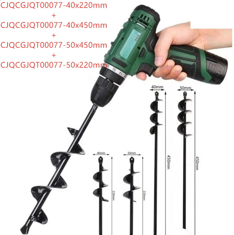 Spiral loosening drill bit, alloy ground drill bit for drilling applications