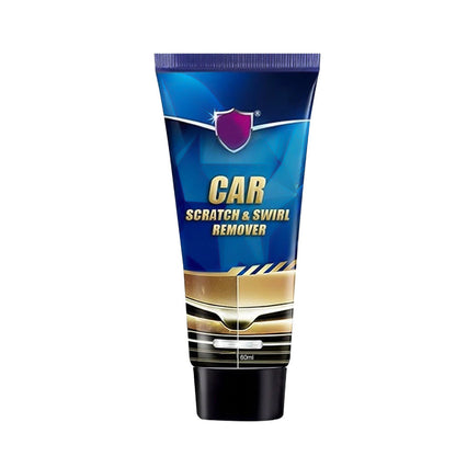 Car scratch repair and maintenance tool artifact for removing vehicle paint scratches