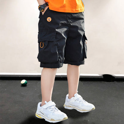 Children's boy shorts for summer, lightweight casual design in a comfortable fit