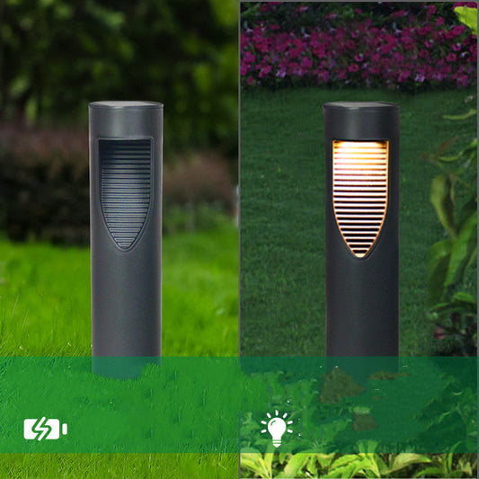 European-style solar LED outdoor lawn flood light for villa and garden lighting