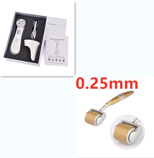 Multifunctional skin rejuvenation care instrument in white handheld design