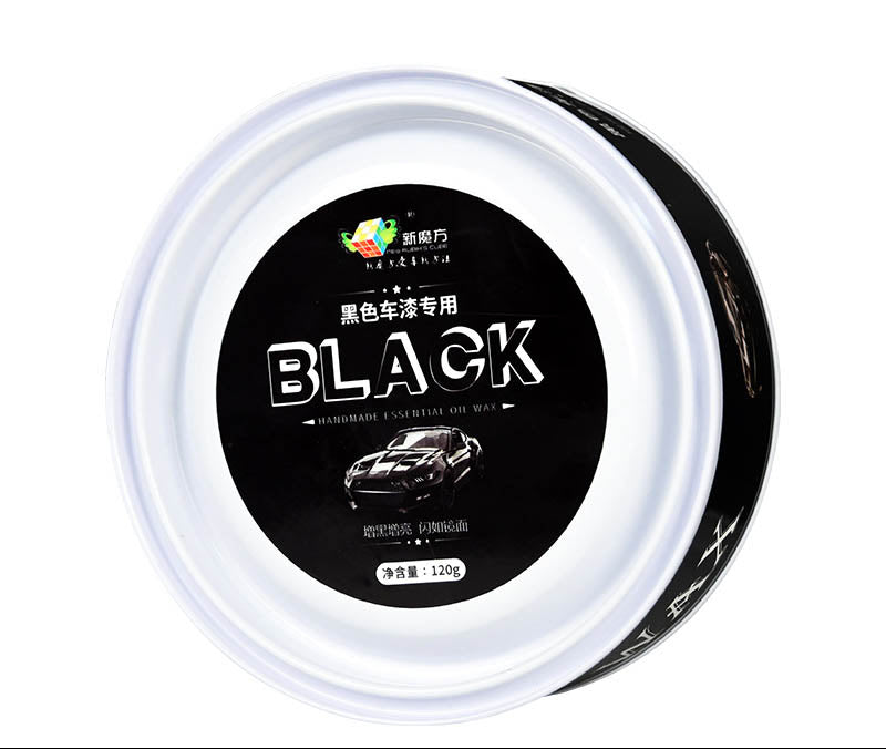 Waterproof antifouling solid wax for car paint scratch repair and crystal wax plating