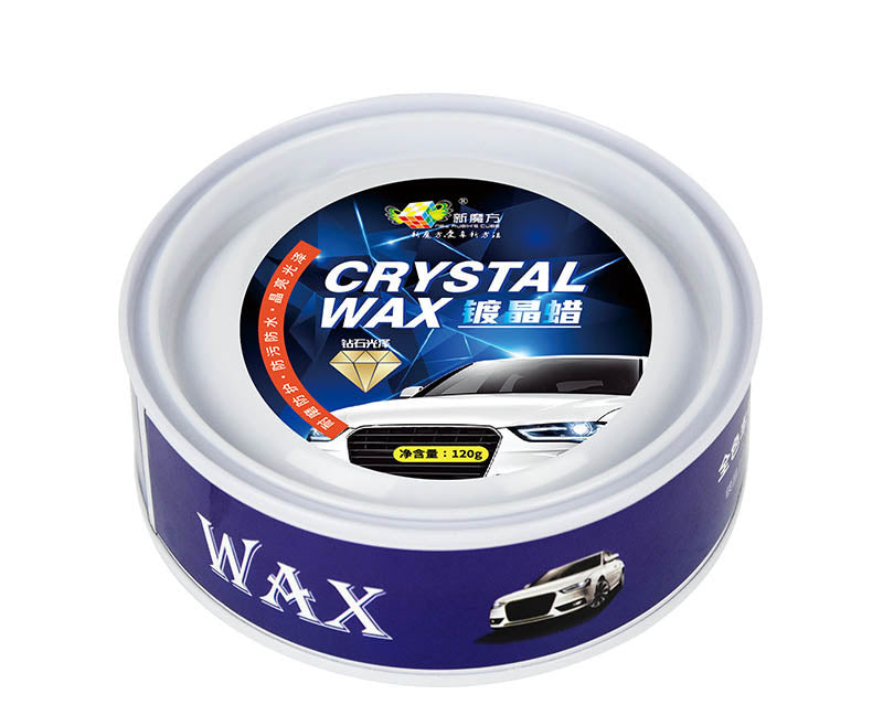 Waterproof antifouling solid wax for car paint scratch repair and crystal wax plating