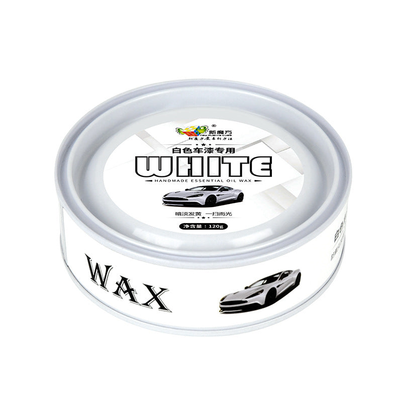 Waterproof antifouling solid wax for car paint scratch repair and crystal wax plating