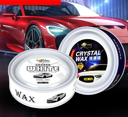 Waterproof antifouling solid wax for car paint scratch repair and crystal wax plating