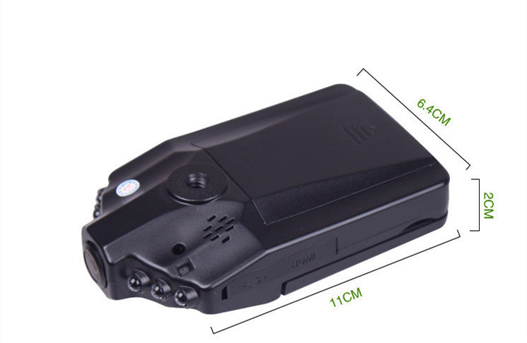 H98 HD night vision driving recorder dash camera with compact black design