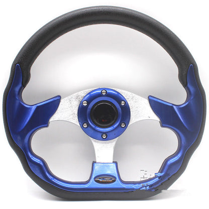 Multicolor 520 racing steering wheel for car and kart, modified design