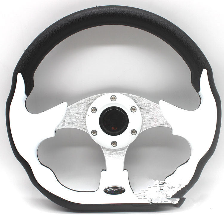 Multicolor 520 racing steering wheel for car and kart, modified steering wheel design