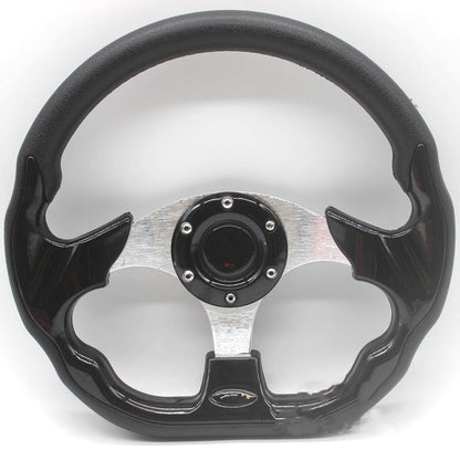 Multicolor 520 racing steering wheel for car or kart, modified sport design
