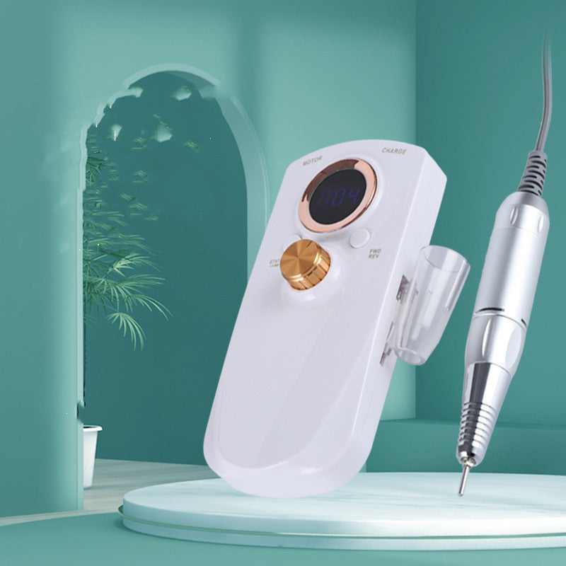 Rechargeable nail polisher by My Store for smoothing and shaping nails