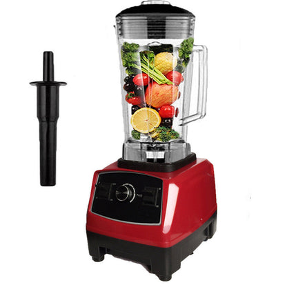 Blender broken wall cooking machine with compact countertop design and visible blending chamber