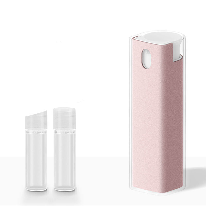 Mobile phone and computer LCD screen cleaner spray set with microfiber cloth