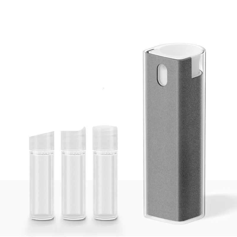 Mobile phone and computer LCD screen cleaner spray set with cleaning cloth