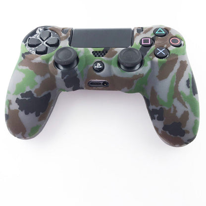 PS4 Slim camouflage handle protection cover, protective game controller shell with military-style pattern