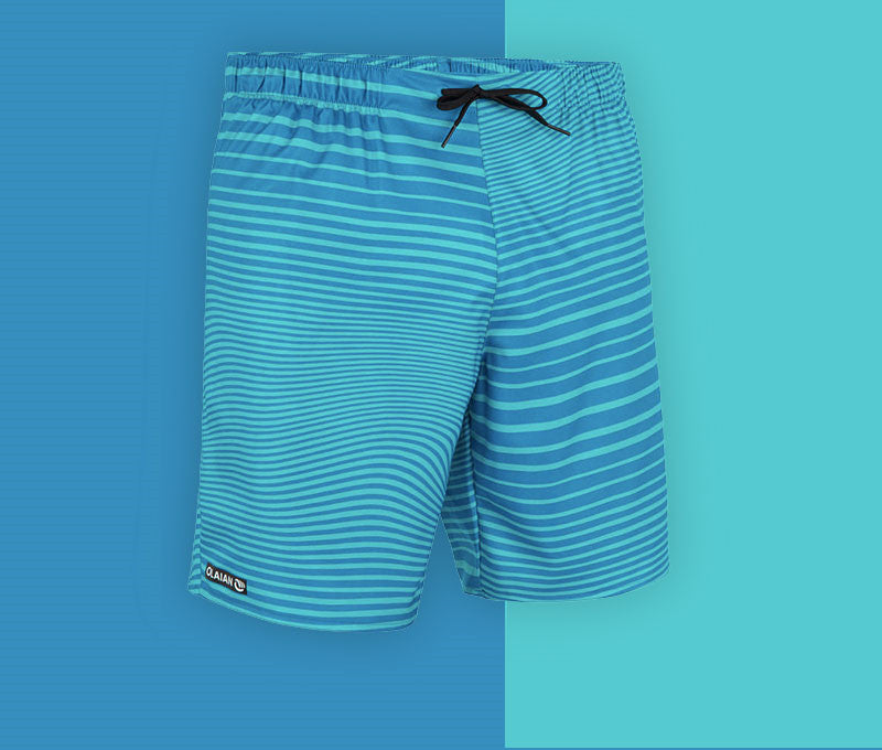 Men's surfing beach shorts, quick-drying hot spring swim trunks with a comfortable fit