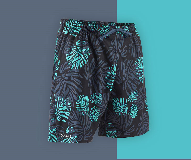 Men's quick-drying surfing beach shorts for hot spring and swimwear use