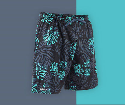 Men's quick-drying surfing beach shorts for hot spring and swimwear use