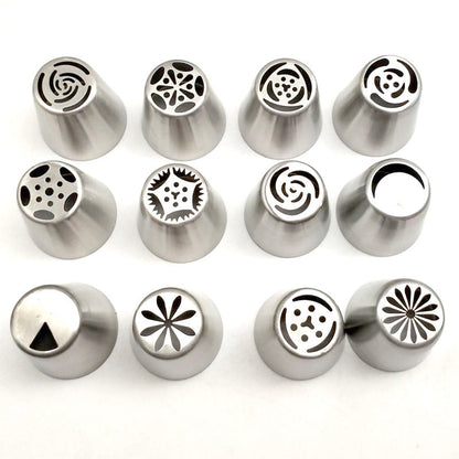 Fondant, cream and chocolate cake decorating tool for detailed icing decoration