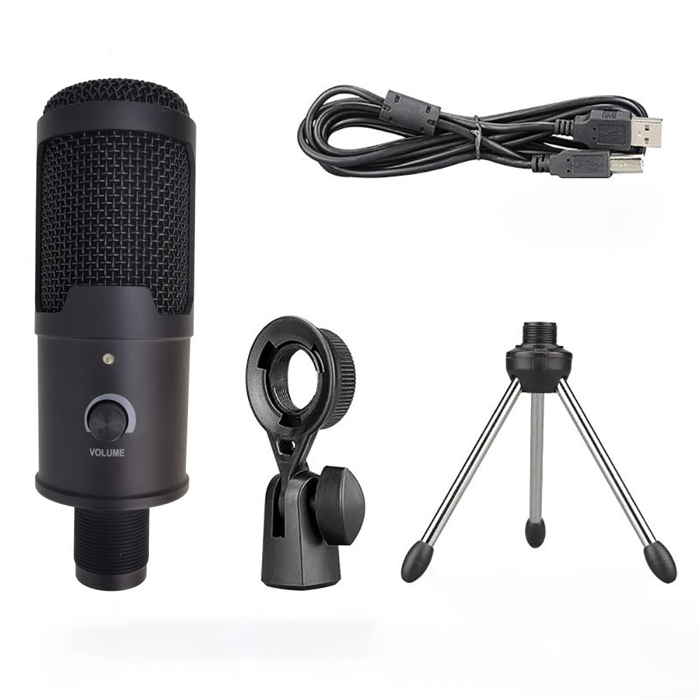 Wired microphone for computer karaoke and live singing, My Store microphone with handheld design