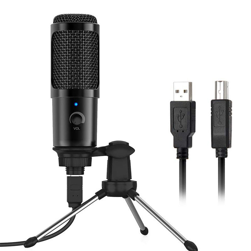Wired microphone for computer K-song and live singing, My Store brand