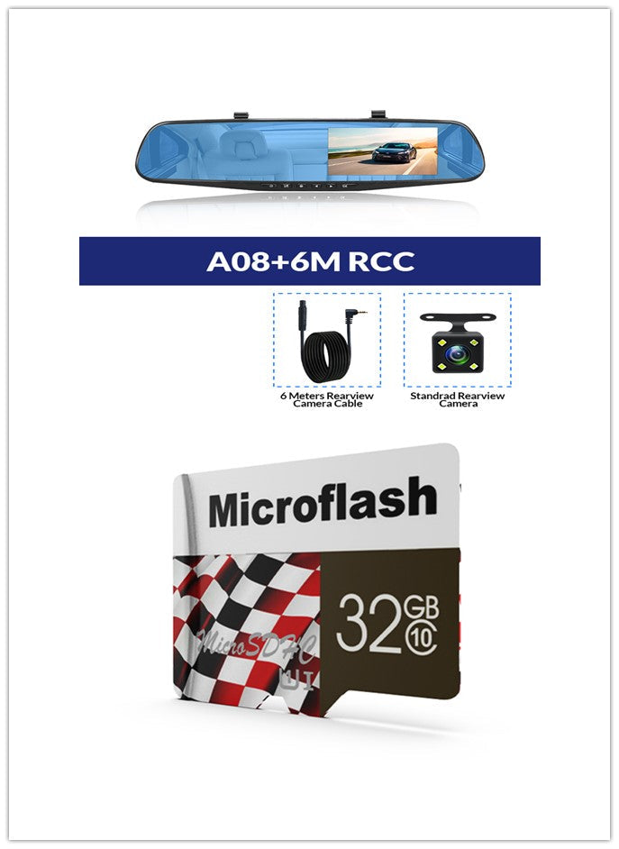 My Store driving recorder dash camera mounted in a vehicle for road recording