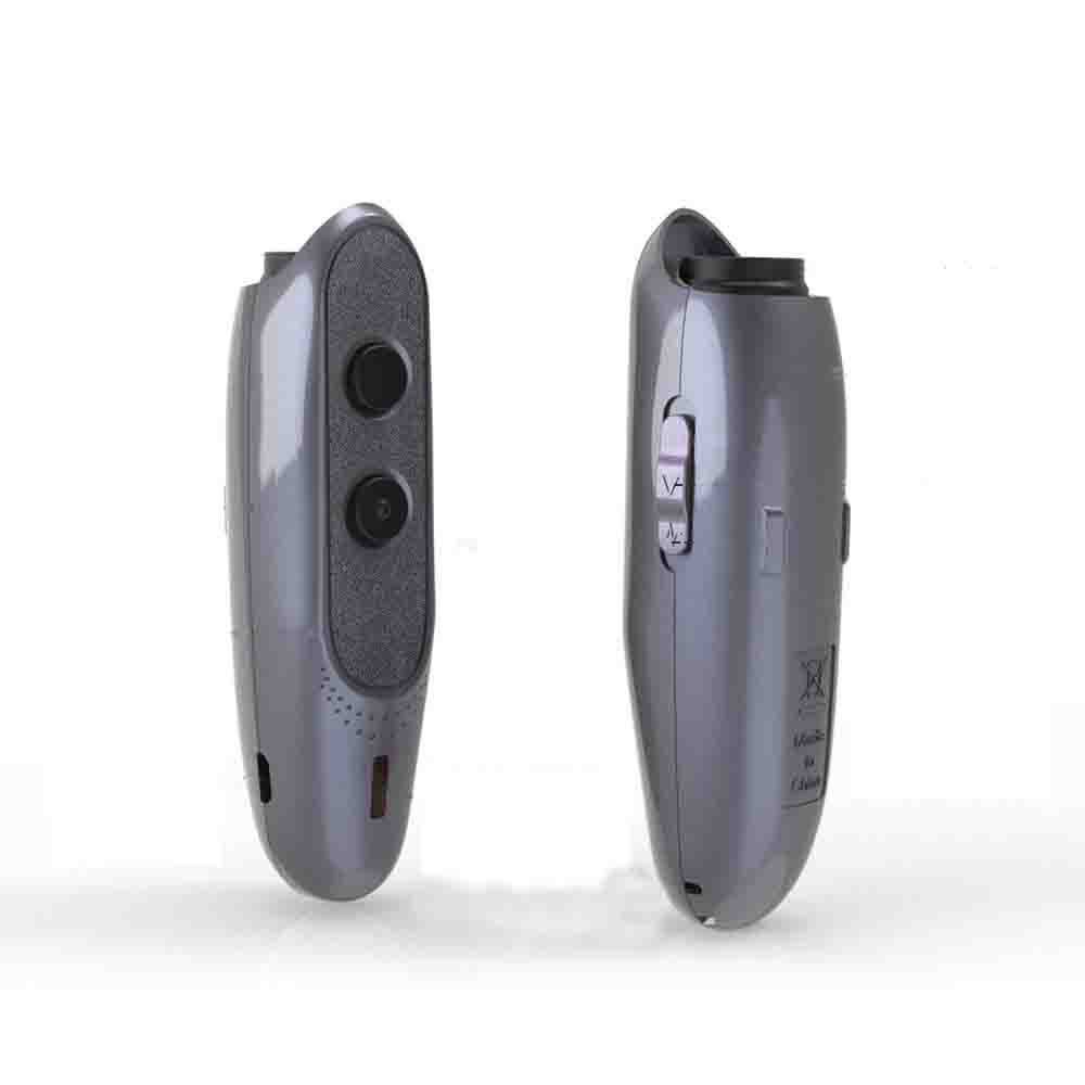 Customizable ultrasonic handheld outdoor pet trainer by My Store with compact design and control buttons