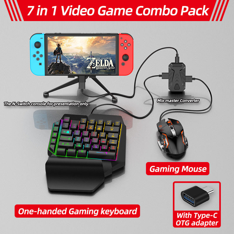 PS4 console keyboard and mouse converter adapter by My Store