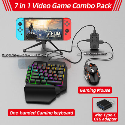 PS4 console keyboard and mouse converter adapter by My Store