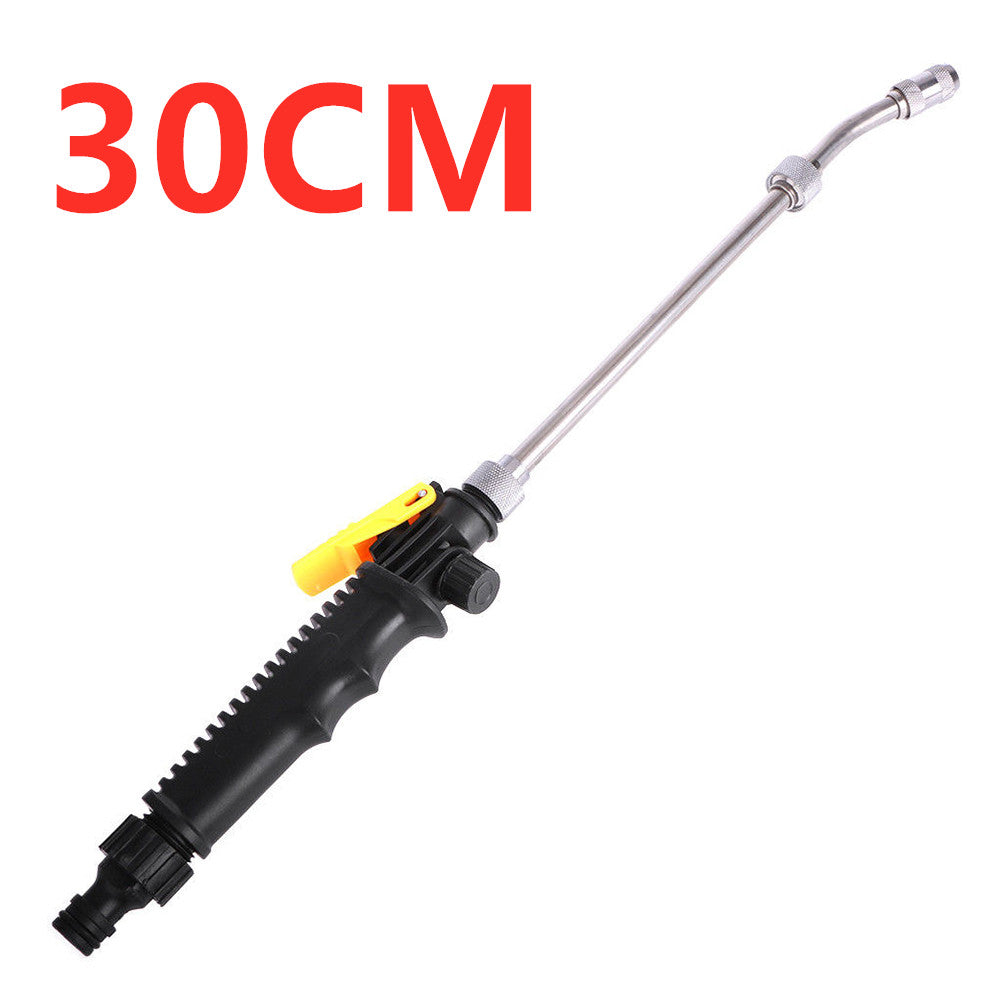 High pressure adjustable car wash water gun for outdoor cleaning