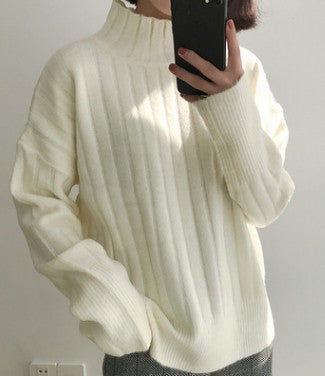 Thicker warm sweater in a cozy knit design by My Store
