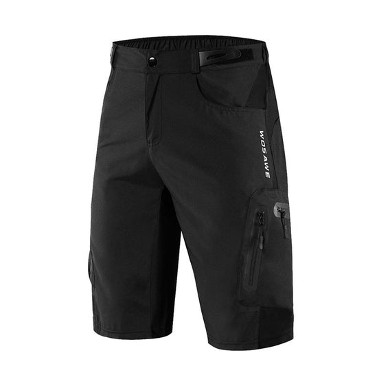Outdoor leisure breathable wicking hiking shorts in a lightweight design, front view