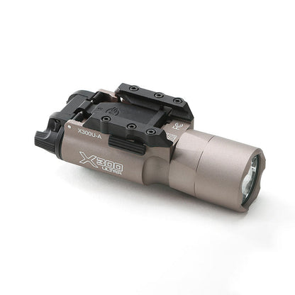 Sotac-Gear X300U tactical headlamp outdoor flashlight with compact black design