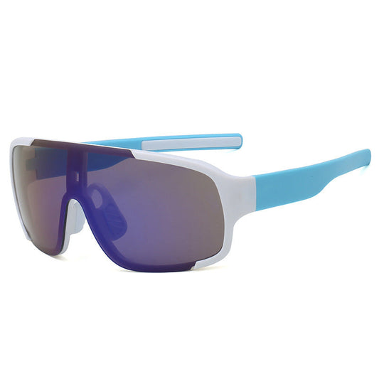 Men and women’s outdoor bicycle windproof sports riding glasses with wraparound lenses