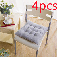 Dining chair cushion seat cushion, soft padded design in a neutral color by My Store