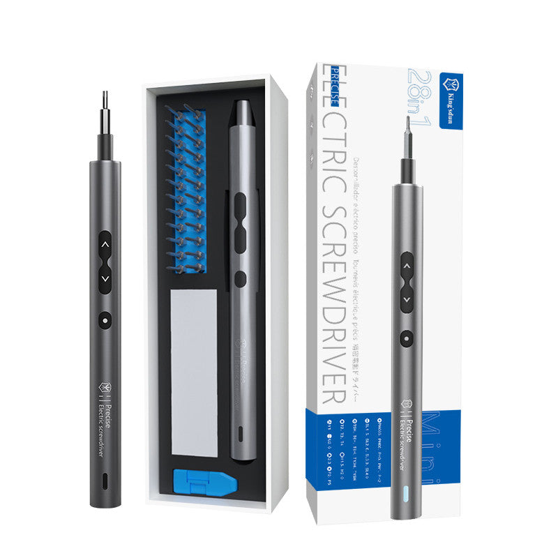 My Store rechargeable mini precision electric screwdriver set for household repairs