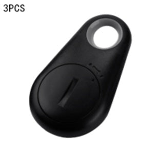 Water drop Bluetooth-compatible anti-lost object finder in compact black design