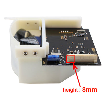 Black Gold SD card installation kit extension adapter, shown in black with gold connectors