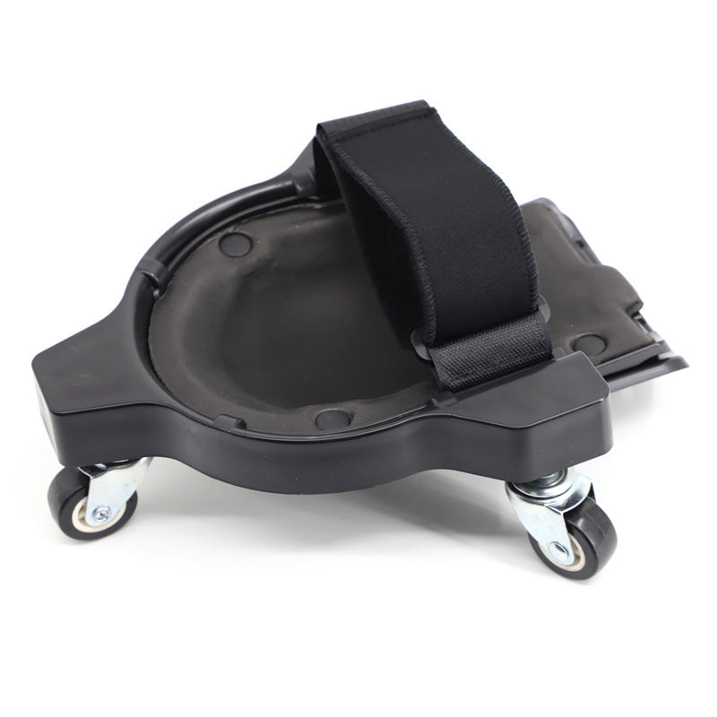 Multi-function pulley knee pads, universal wheel knee protection pads for kneeling support