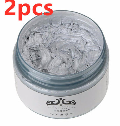 Hair color wax in product packaging, shown from the front with visible label and container.