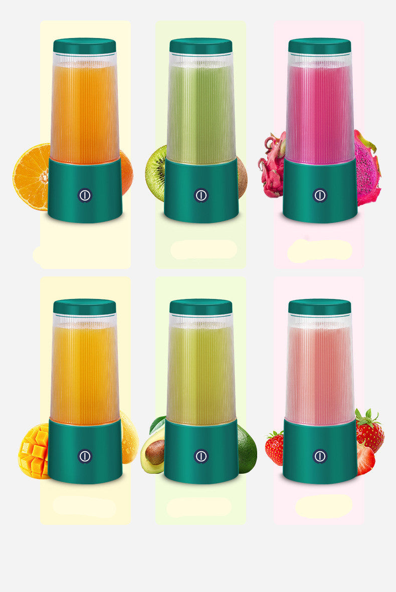 Rechargeable portable juicer cup, small fruit juice machine by My Store