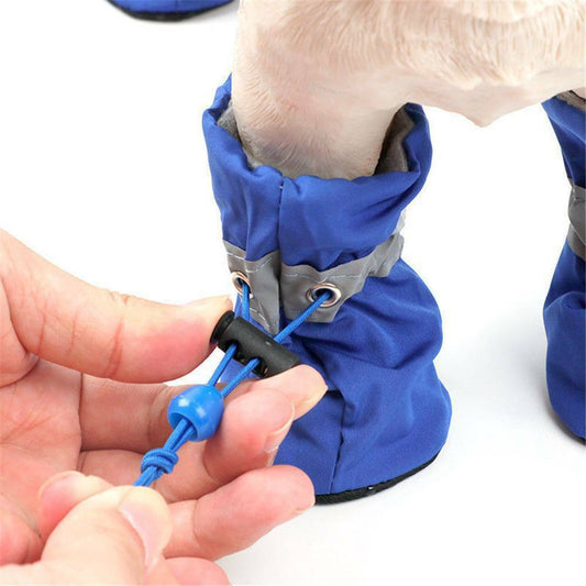 Pet dog shoes and socks, four-season breathable soft-bottom non-slip design in black and gray