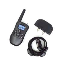 Anti-barking dog trainer with shock and vibration settings for barking control