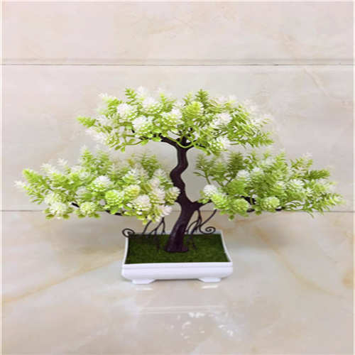 Podium plastic decorative flowers in a realistic floral arrangement