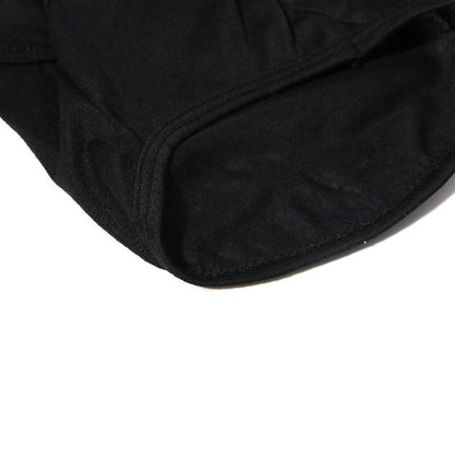 Black stain-resistant cat vest with glasses, thin lightweight design